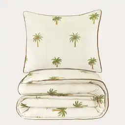 Wehkamp NOUS Living katoenen dekbedovertrek 1-persoons (140x220 cm) aanbieding