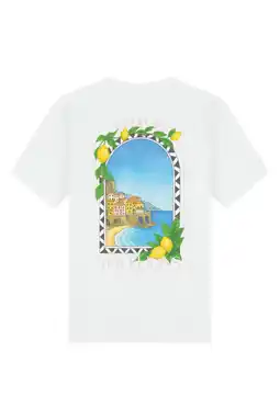 Wehkamp Malelions regular T-shirt met backprint wit aanbieding