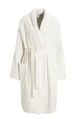 Wehkamp NOUS Living dames badstof badjas wit aanbieding