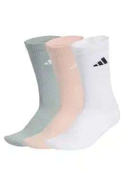 Wehkamp adidas Performance sportsokken - lichtroze/wit/mintgroen (set van 3) aanbieding