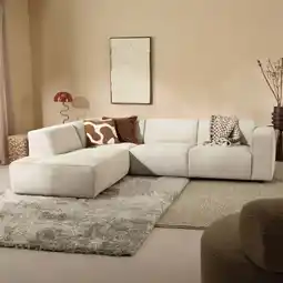 Wehkamp NOUS Living hoekbank links Aaris aanbieding