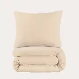 Wehkamp NOUS Kids basis dekbedovertrek kinderbed - beige (120x150 cm) aanbieding