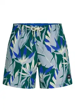 Wehkamp O'Neill zwemshort Print 16 donkergroen/blauw aanbieding