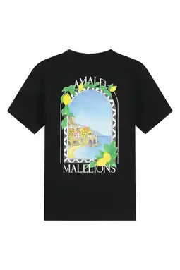 Wehkamp Malelions regular T-shirt met backprint aanbieding