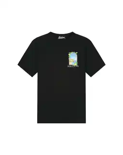 Wehkamp Malelions regular T-shirt met backprint aanbieding