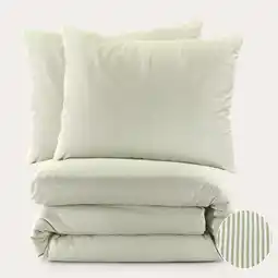 Wehkamp NOUS Living katoenen dekbedovertrek 2 persoons (200x200 cm) aanbieding