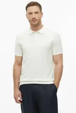 Wehkamp s.Oliver BLACK LABEL regular fit polo - wit aanbieding