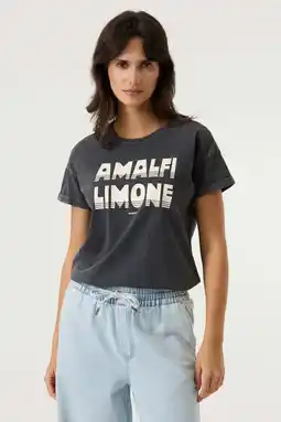 Wehkamp Garcia T-shirt antraciet aanbieding