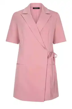 Wehkamp Ydence blazerjurk - roze aanbieding