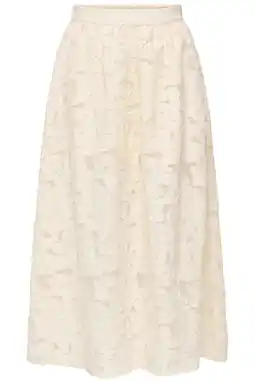 Wehkamp JDY midi rok beige aanbieding