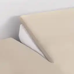 Wehkamp NOUS Living katoenen hoeslaken splittopper beige aanbieding