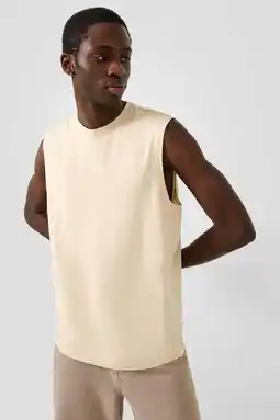 Wehkamp QS regular fit T-shirt - beige aanbieding