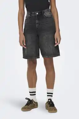 Wehkamp ONLY wide leg high waist denim short aanbieding
