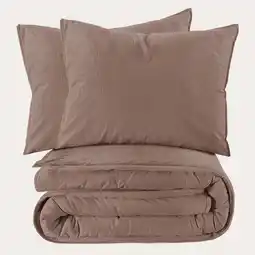 Wehkamp NOUS Living stonewashed dekbedovertrek 2-persoons (200x220 cm) aanbieding
