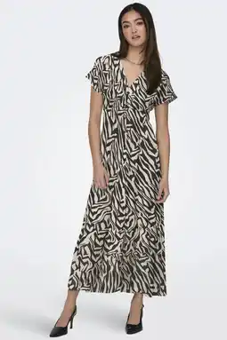 Wehkamp ONLY zebraprint zomerjurk aanbieding