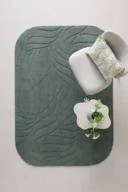 Wehkamp NOUS Living vloerkleed Blossom groen (230x160 cm) aanbieding