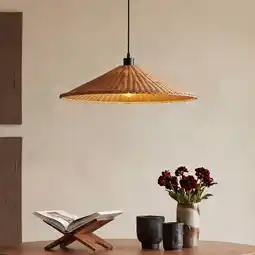 Wehkamp NOUS Living hanglamp Katie (Ø60x17 cm) aanbieding