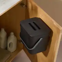 Wehkamp NOUS Living inbouw prullenbak (7L) - mat zwart aanbieding