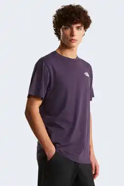 Wehkamp The North Face T-shirt Evolution NSE donkerpaars aanbieding