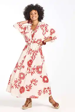 Wehkamp Didi maxi jurk wit aanbieding