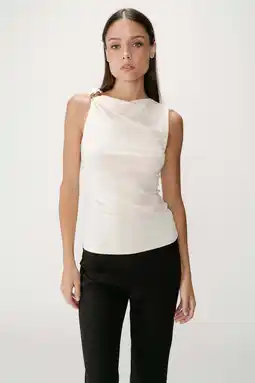 Wehkamp Grace & Mila top ecru aanbieding