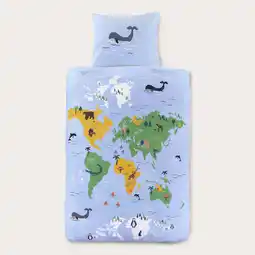 Wehkamp NOUS Kids katoenen dekbedovertrek kinderbed (120x150 cm) aanbieding