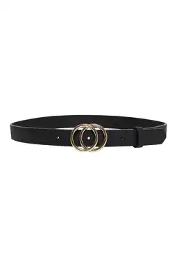 Wehkamp ONLY CARMAKOMA riem CARRASMI zwart/goudkleurig aanbieding