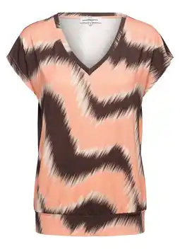 Wehkamp Co Woman top met print - bruin aanbieding