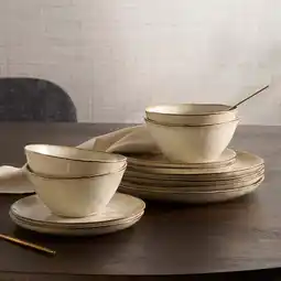 Wehkamp NOUS Living Natural serviesset (12-delig) aanbieding