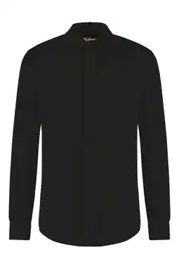 Wehkamp Malelions slim zakelijk overhemd zwart aanbieding