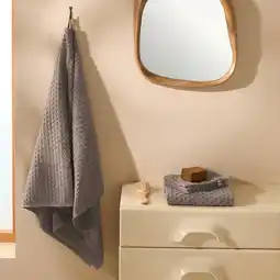 Wehkamp NOUS Living handdoek taupe (140x70 cm) aanbieding