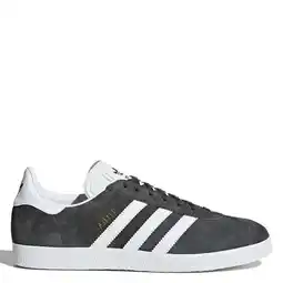Wehkamp adidas Originals Gazelle sneakers donkergrijs/wit aanbieding