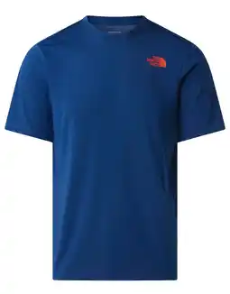 Wehkamp The North Face T-shirt blauw aanbieding