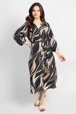Wehkamp CS the Label blousejurk zwart aanbieding