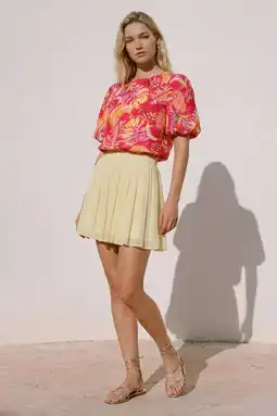 Wehkamp VERO MODA top met print - roze aanbieding