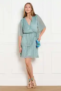 Wehkamp LOLALIZA cocktailjurk turquoise aanbieding