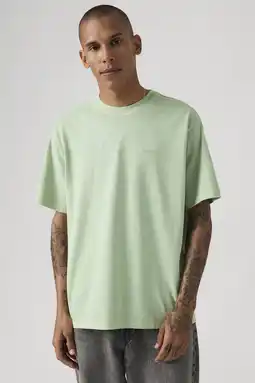 Wehkamp Levi's relaxed T-shirt lichtgroen aanbieding