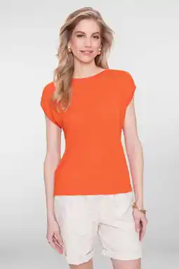 Wehkamp Geisha top oranje aanbieding