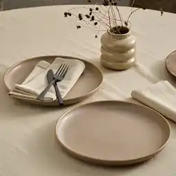 Wehkamp NOUS Living Grain dinerbord (Ø26 cm) (set van 2) aanbieding