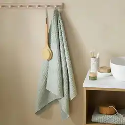 Wehkamp NOUS Living handdoek mintgroen (140x70 cm) aanbieding