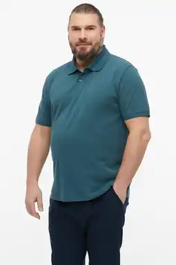 Wehkamp s.Oliver Big Size regular polo blauw aanbieding