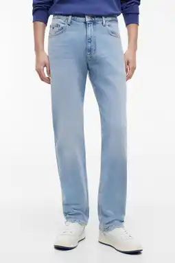 Wehkamp Tommy Jeans Ryan straight leg jeans denim light aanbieding