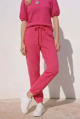 Wehkamp VERO MODA regular fit casual broek - roze aanbieding