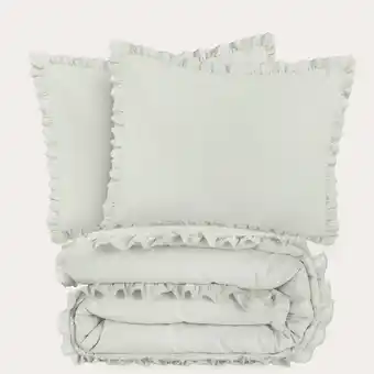 Wehkamp NOUS Living katoenen dekbedovertrek lits-jumeaux (240x220 cm) aanbieding