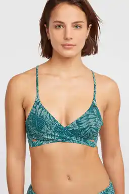 Wehkamp O'Neill voorgevormde bikinitop Baay groen aanbieding