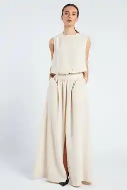 Wehkamp Spooq the label maxi rok beige aanbieding