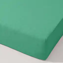 Wehkamp W katoenen kinder hoeslaken (150x70cm) - groen aanbieding