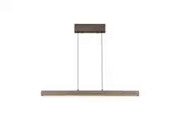 Wehkamp Searchlight Electric LED uitschuifbare hanglamp - Latte aanbieding