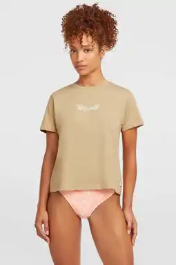 Wehkamp O'Neill T-shirt beige aanbieding