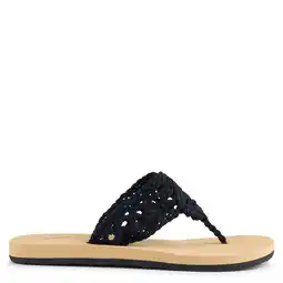 Wehkamp O'Neill Ditsy teenslippers zwart aanbieding